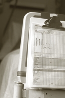Patient chart protected by privacy policy